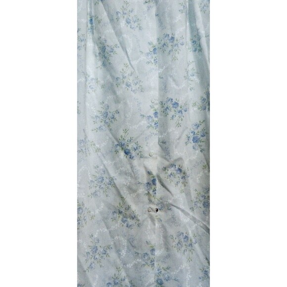 Adonna Nightgown Robe Set Floral Snap Women L Embroider Lace USA GrandmaCore - Picture 3 of 12